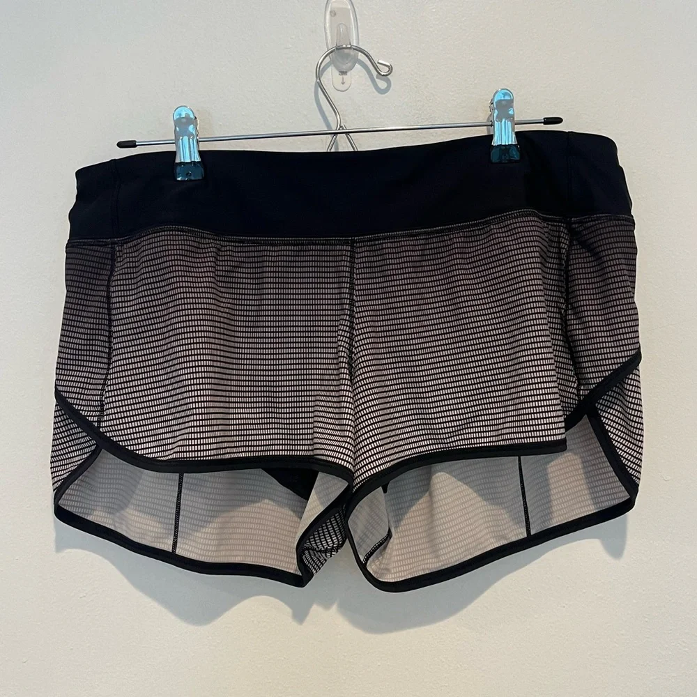 Lululemon Shorts Womens 8? Speed H20 Double Gradient - Picture 1 of 5